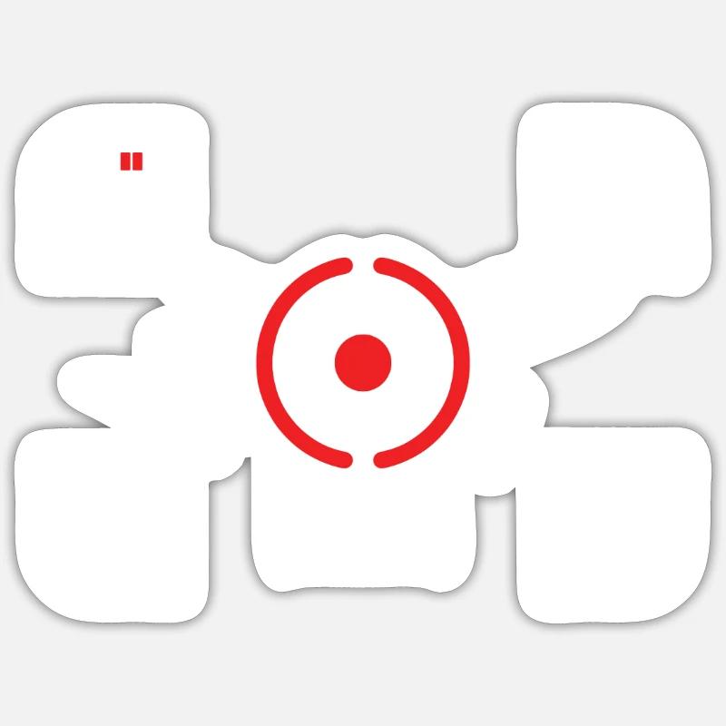 Sticker taille S (10 x 10 cm) - 