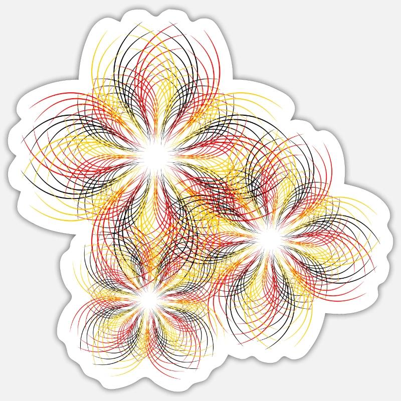 line Sticker size S (10 x 10 cm)