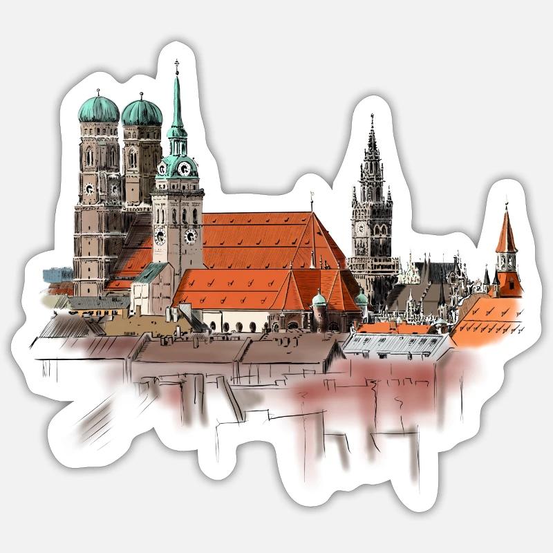 Sticker Größe S (10 x 10 cm) - 