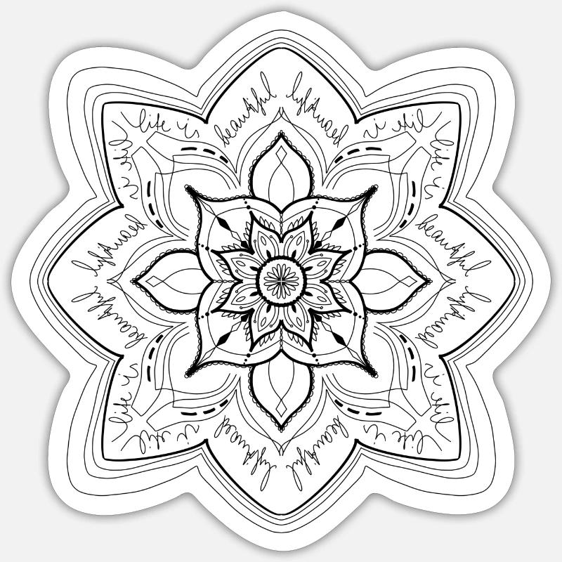 Sticker Größe S (10 x 10 cm) - 
