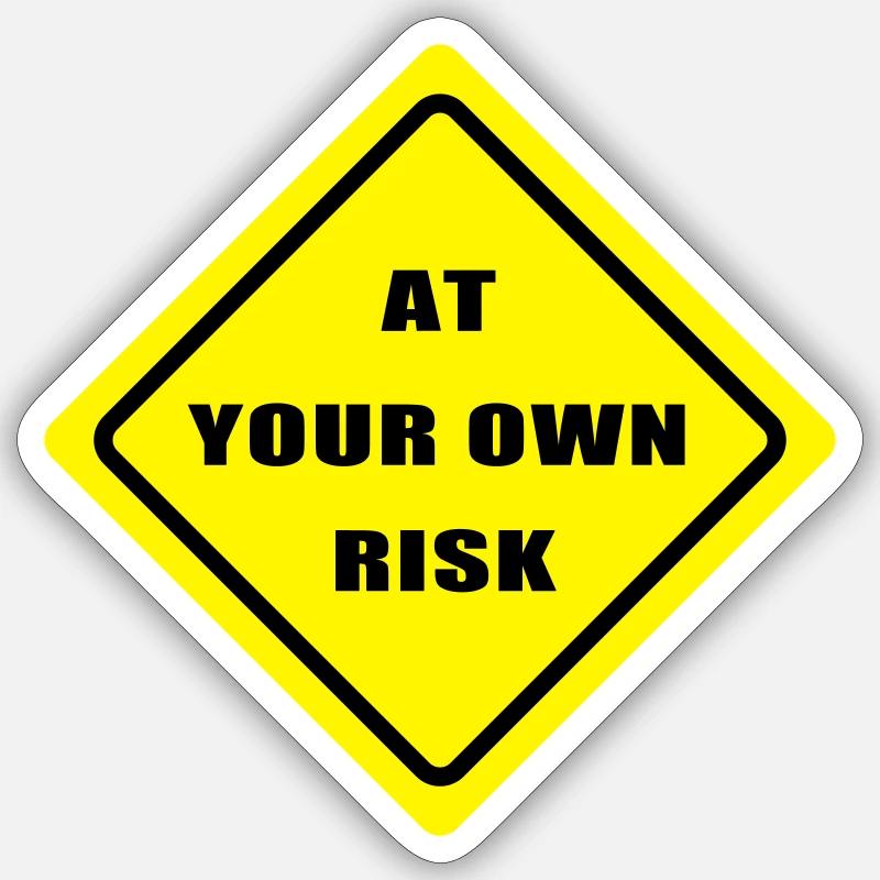 Sticker Größe S (10 x 10 cm) - 