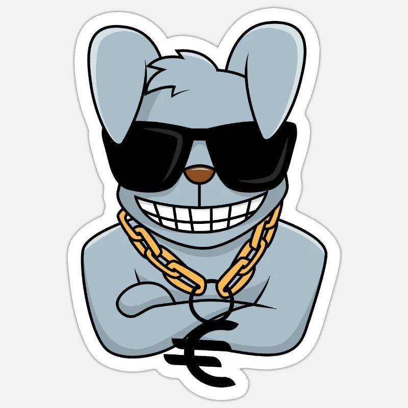 Sticker Größe S (10 x 10 cm) - 