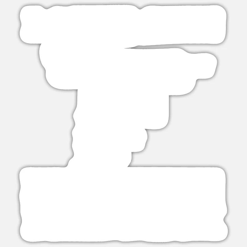 Funny Feedback Tshirt Negative feedback Sticker size S (10 x 10 cm)