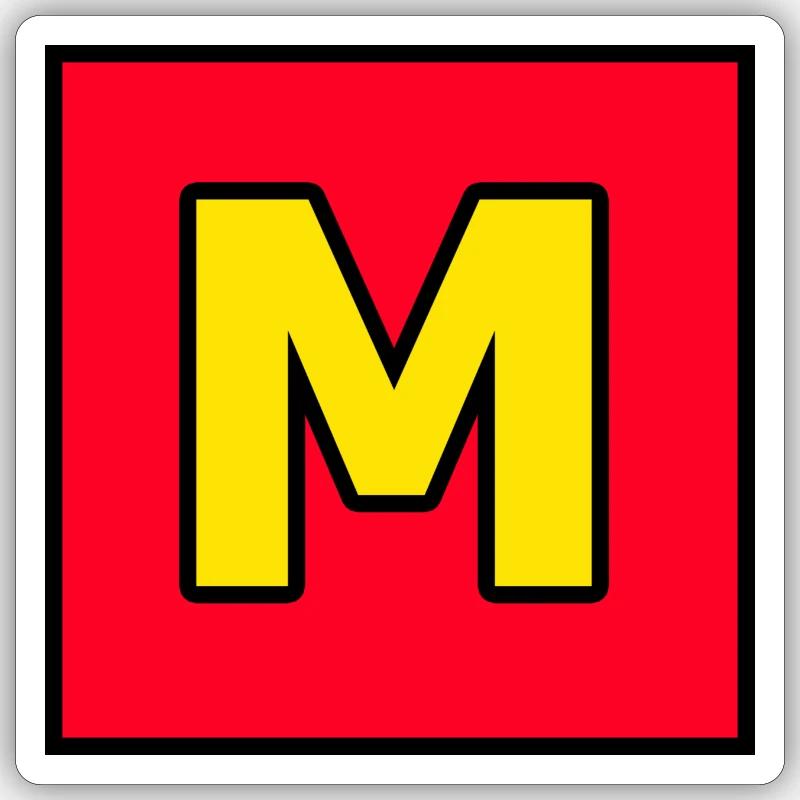 Sticker Größe S (10 x 10 cm) - 