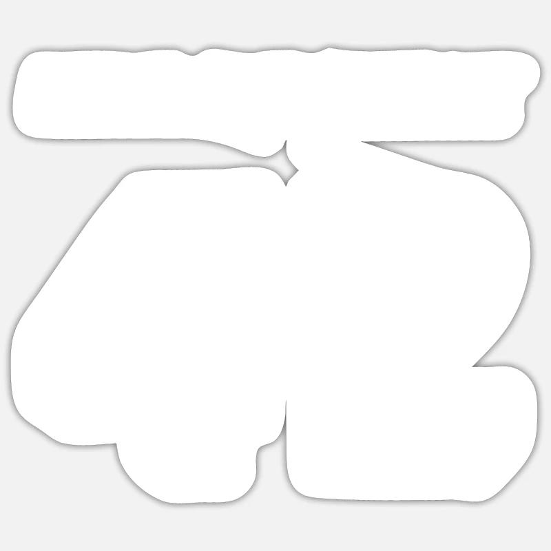 Sticker Größe S (10 x 10 cm) - 