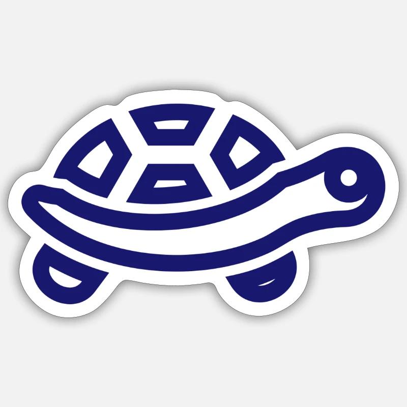 Turtle Sticker size S (10 x 10 cm)