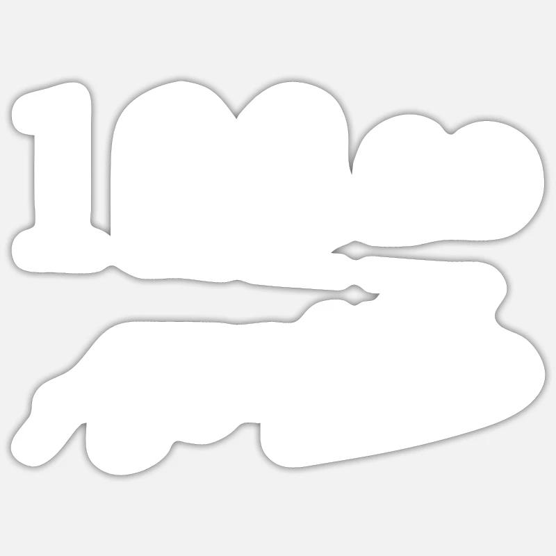 Sticker size S (10 x 10 cm) - 