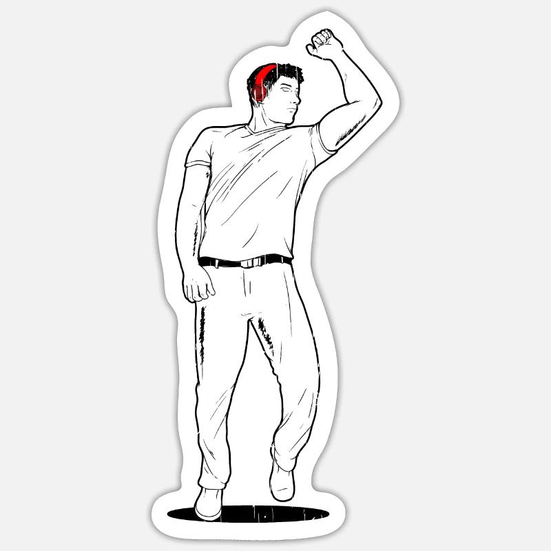 Sticker taille S (10 x 10 cm) - 