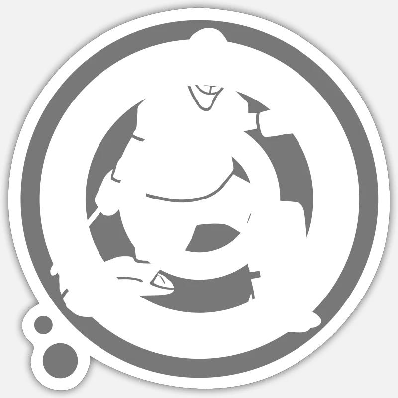 Sticker Größe S (10 x 10 cm) - 