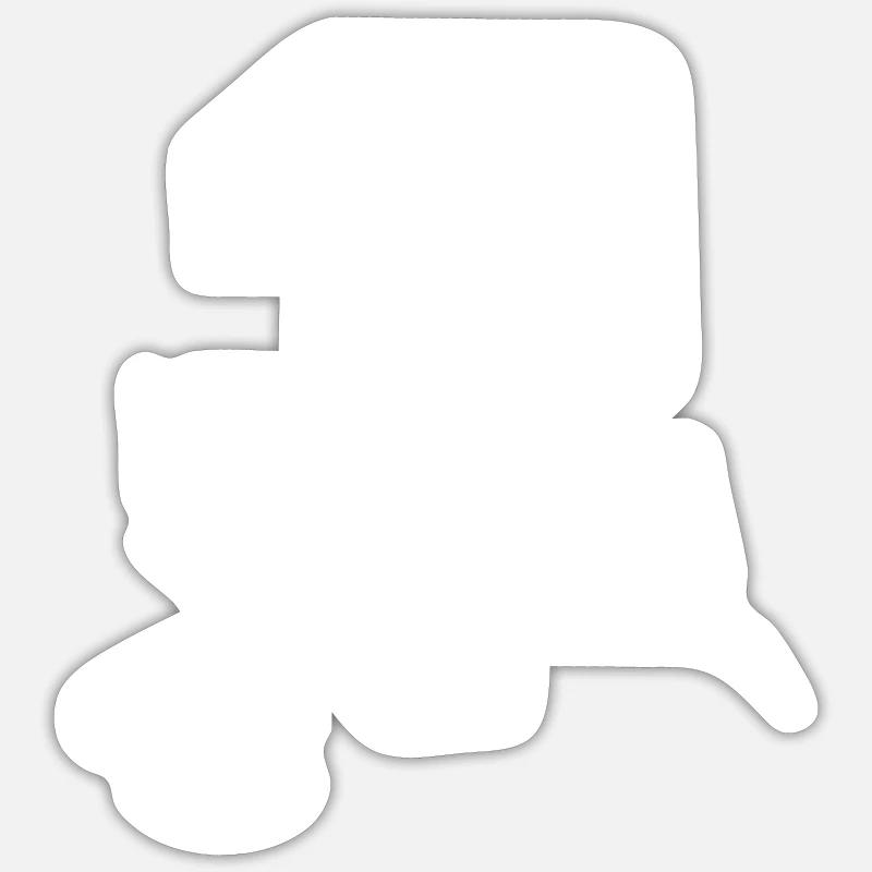 Old computer Sticker size S (10 x 10 cm)