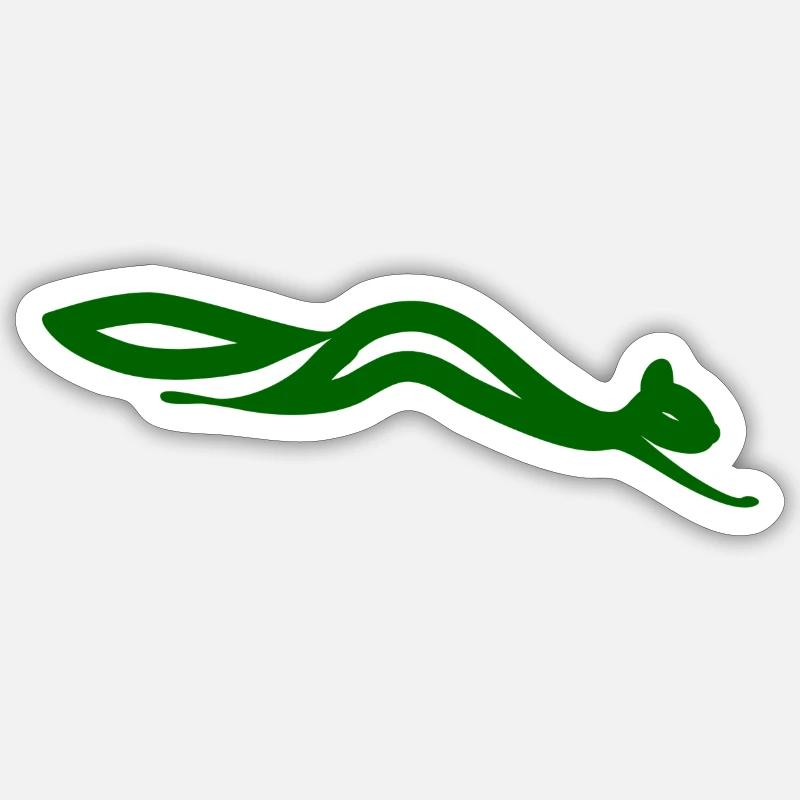 squirrel - Sticker size S (10 x 10 cm) - white matte