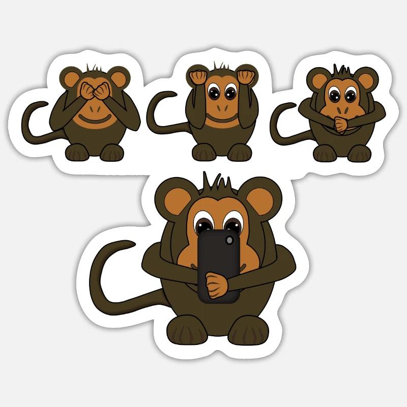 Sticker taille S (10 x 10 cm) - 