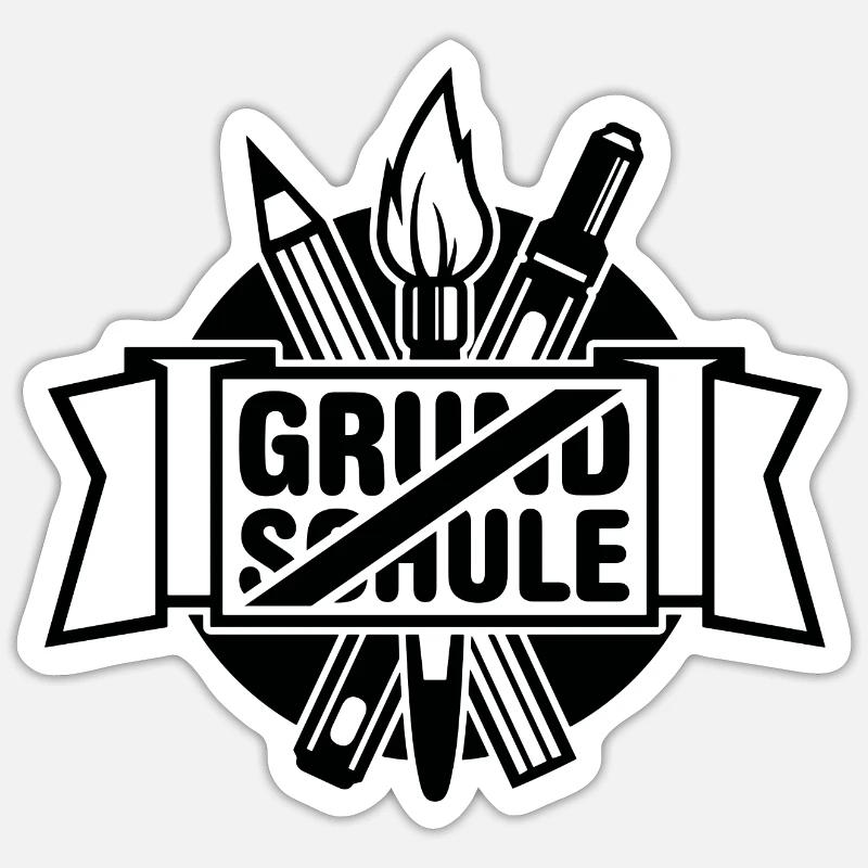Sticker Größe S (10 x 10 cm) - 