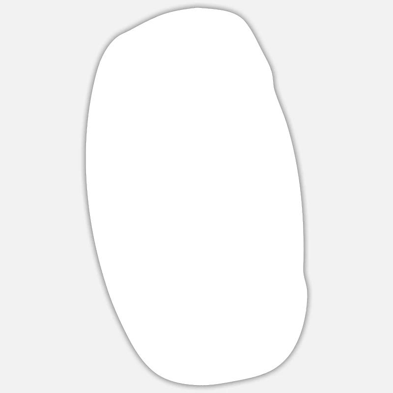 Courses - Sticker taille S (10 x 10 cm) - blanc mat