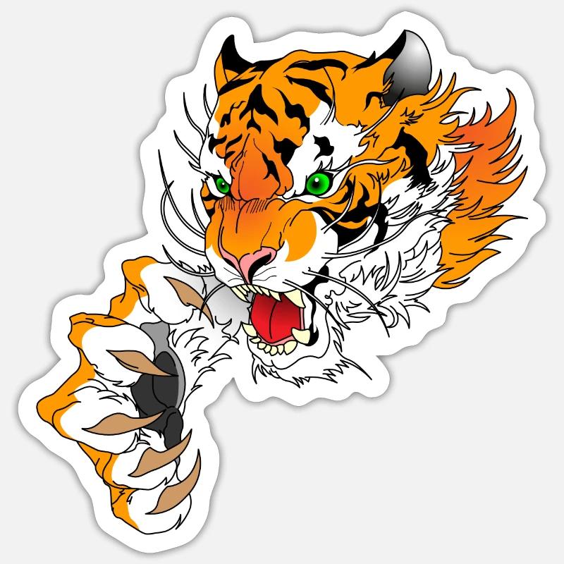 Sticker taille S (10 x 10 cm) - 
