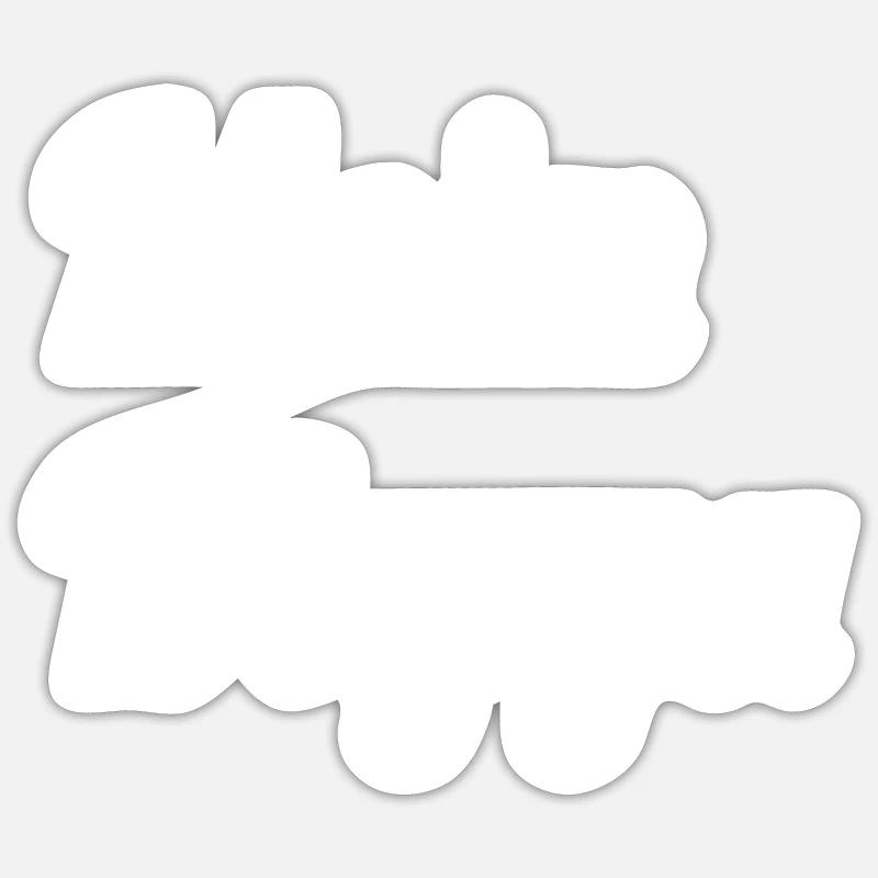 Moin Digga Sticker taille S (10 x 10 cm)