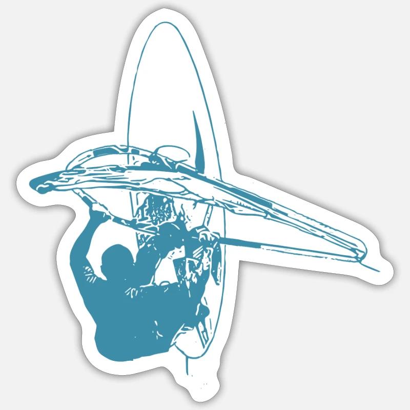Windsurf Sticker Größe S (10 x 10 cm)