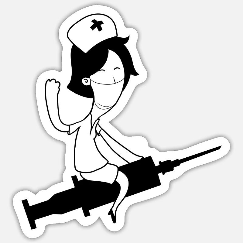 Sticker Größe S (10 x 10 cm) - 