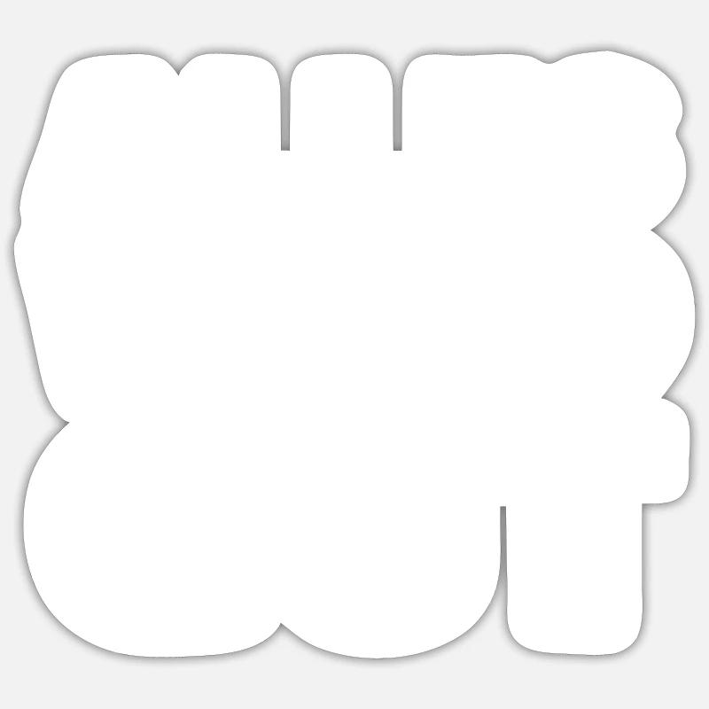 Alles wird gut Sticker Größe S (10 x 10 cm)