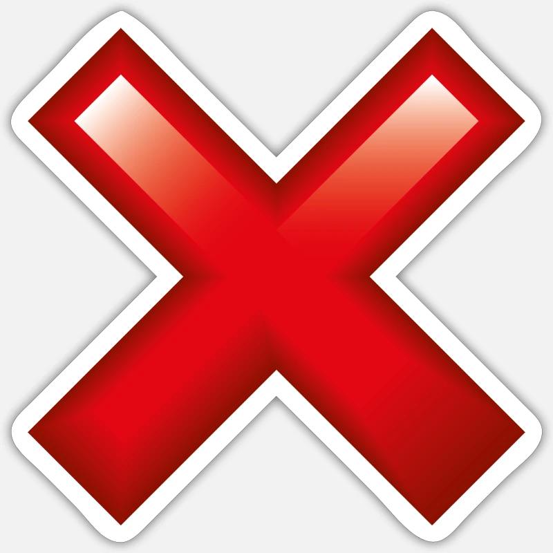 Sticker Größe S (10 x 10 cm) - 