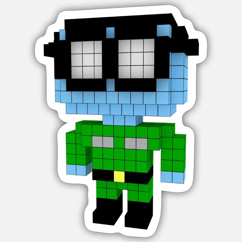 Sticker taille S (10 x 10 cm) - 