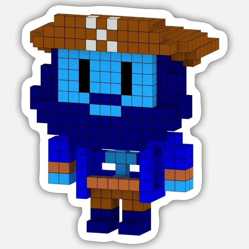 Sticker taille S (10 x 10 cm) - 