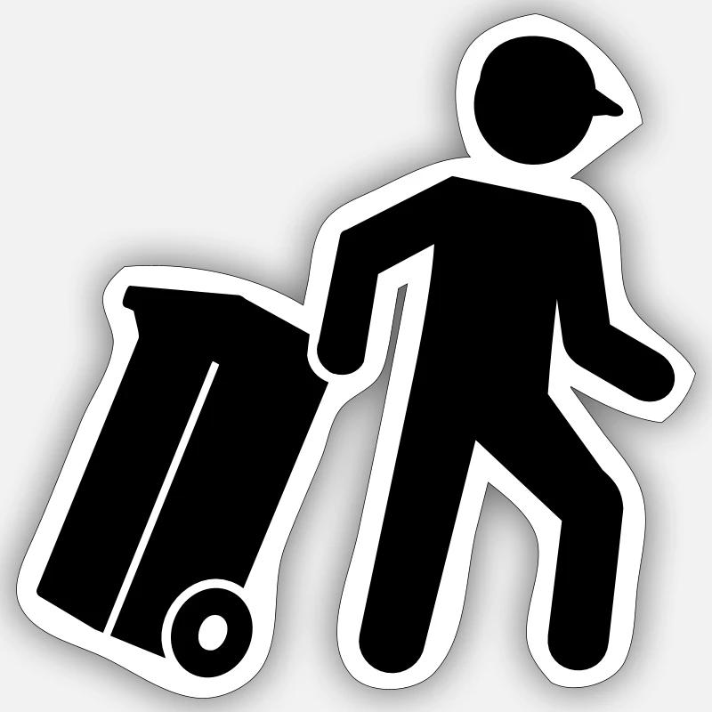 Sticker Größe S (10 x 10 cm) - 