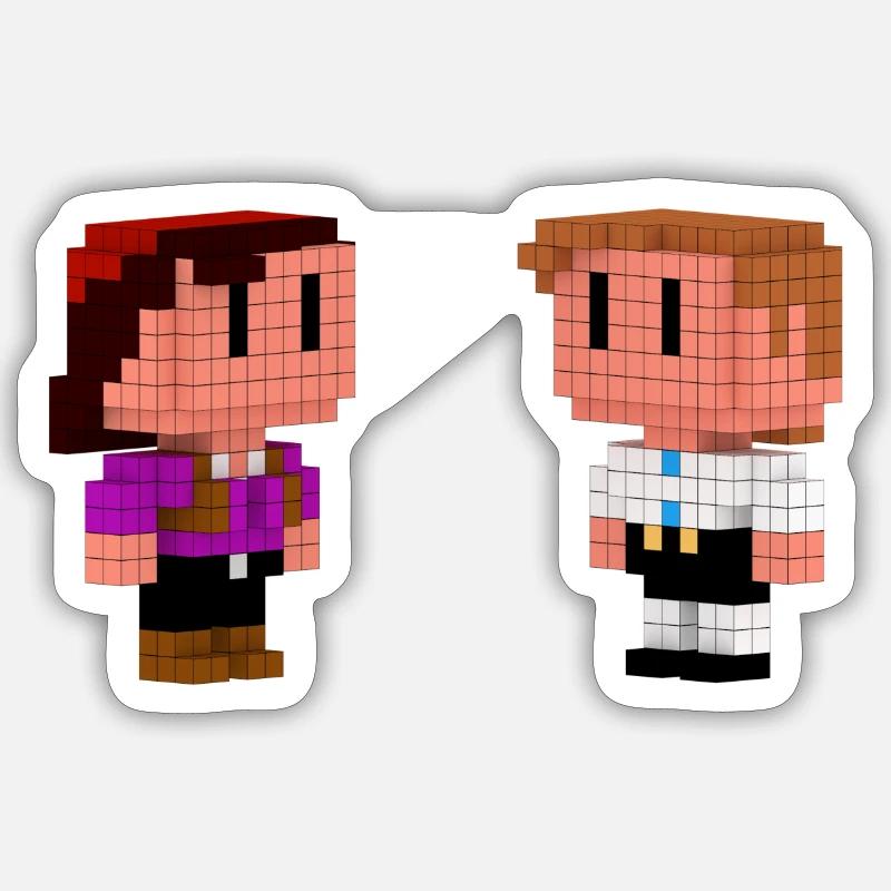 Sticker taille S (10 x 10 cm) - 