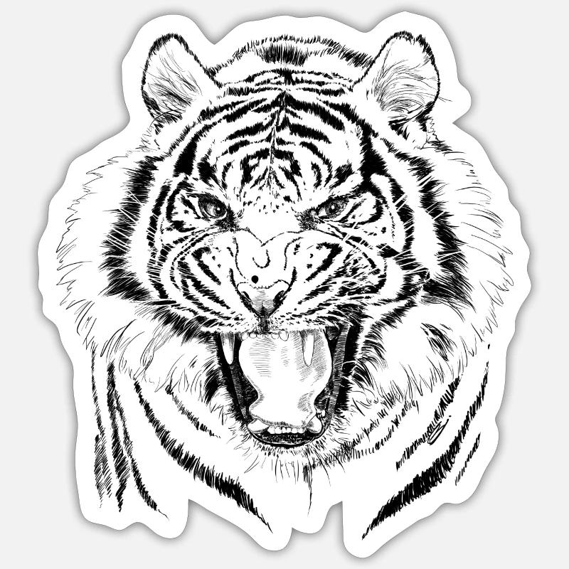 Sticker Größe S (10 x 10 cm) - 