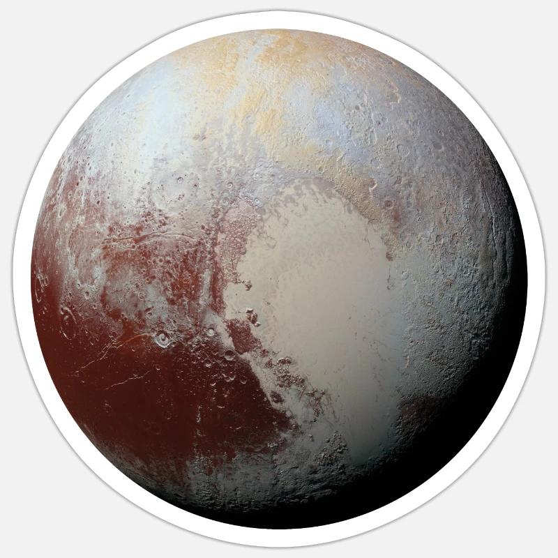 Pluton Sticker taille S (10 x 10 cm)