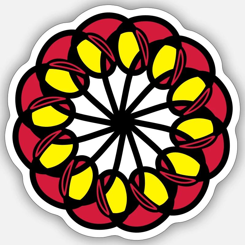 Sticker Größe S (10 x 10 cm) - 