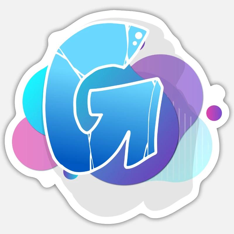 Sticker taille S (10 x 10 cm) - 