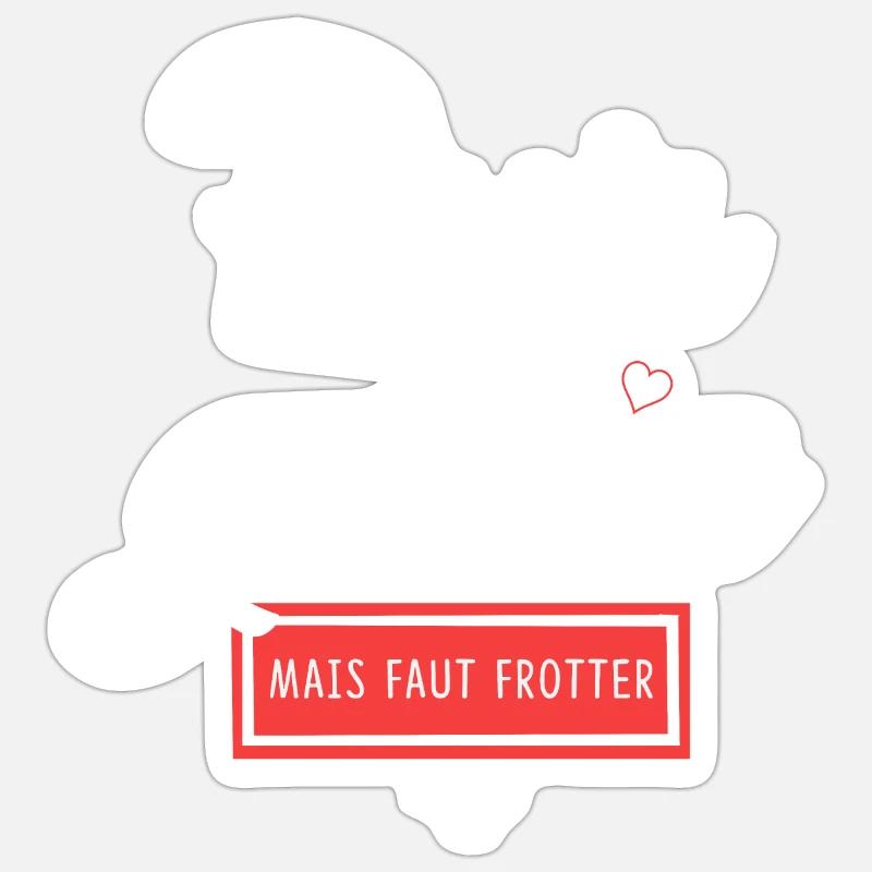 Sticker taille S (10 x 10 cm) - 
