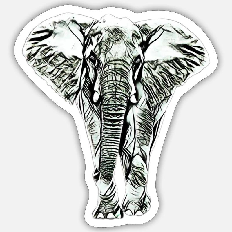 Sticker Größe S (10 x 10 cm) - 