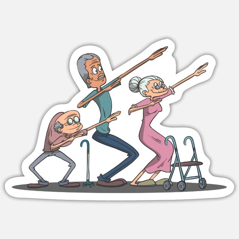 Sticker Größe S (10 x 10 cm) - 