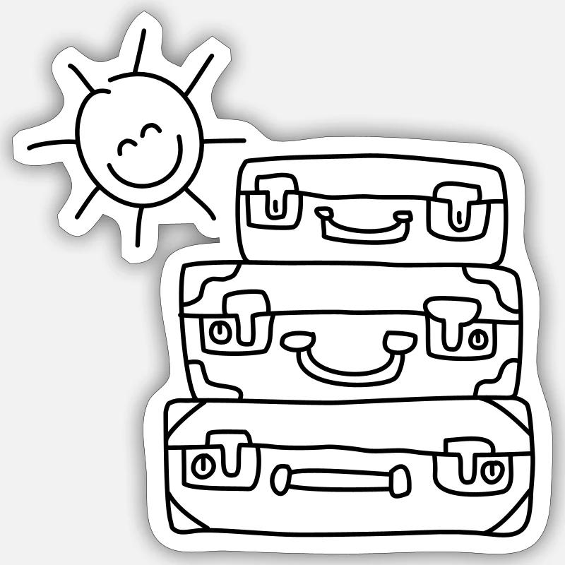 Sticker Größe S (10 x 10 cm) - 