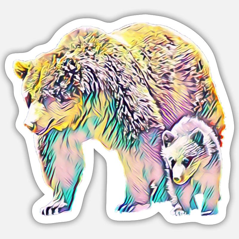 Sticker taille S (10 x 10 cm) - 