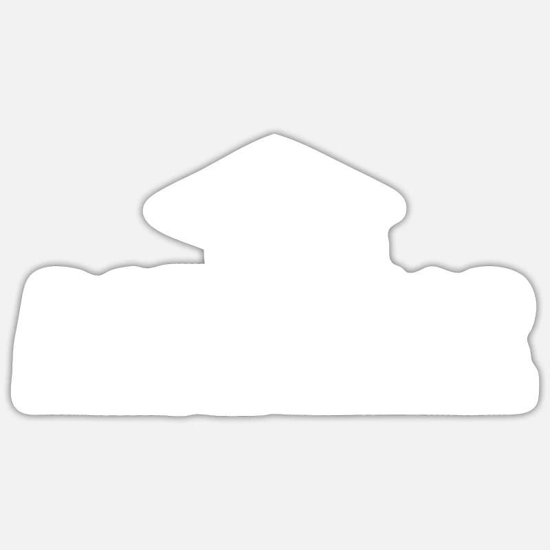 Bachelor Abschluss Geschenk Absolventen der Uni - Sticker Größe S (10 x 10 cm) - Mattweiß