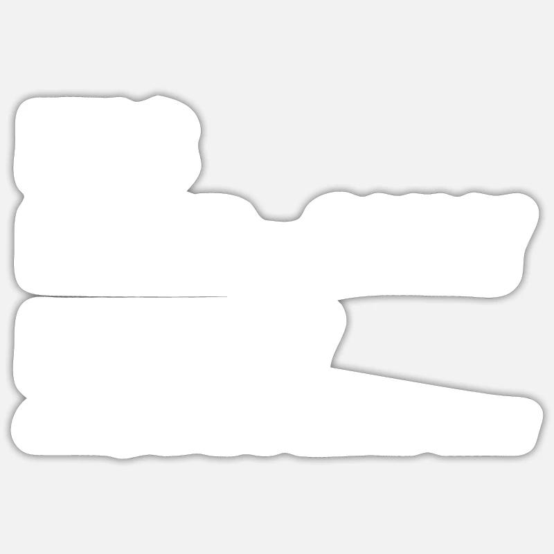 Netzwerk Admin Software Entwickler nerd - Sticker Größe S (10 x 10 cm) - Mattweiß