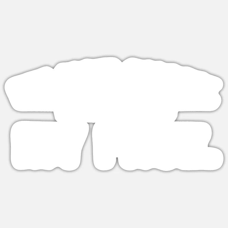 Sarkastisch Sarkasmus Wütend - Sticker Größe S (10 x 10 cm) - Mattweiß
