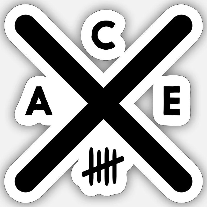 Sticker Größe S (10 x 10 cm) - 