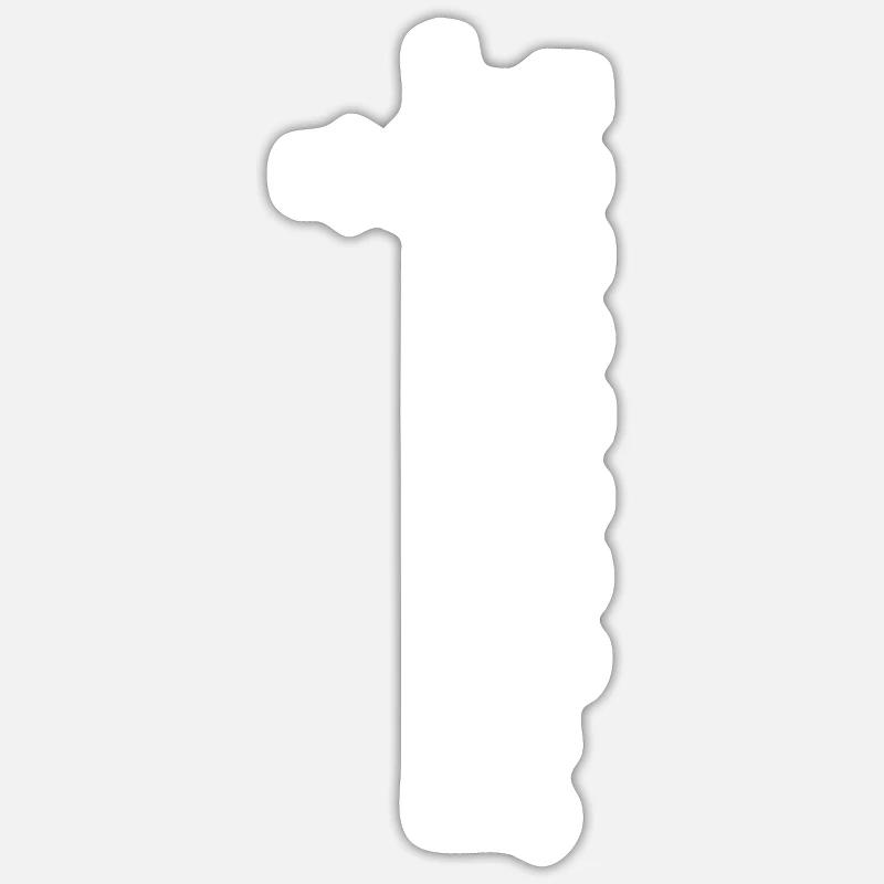 40 anni 40 ° compleanno - Sticker formato S (10 x 10 cm) - bianco opaco