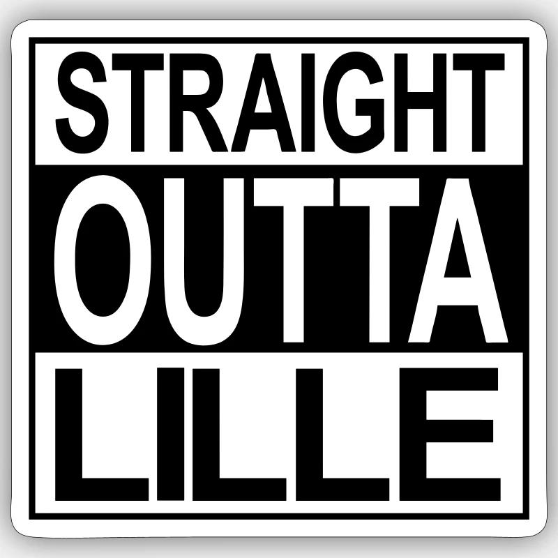 lille Sticker Größe S (10 x 10 cm)