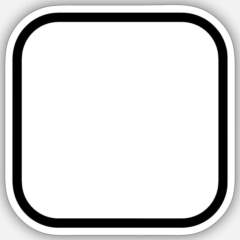 Sticker size S (10 x 10 cm) - 