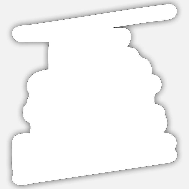 Sticker Größe S (10 x 10 cm) - 
