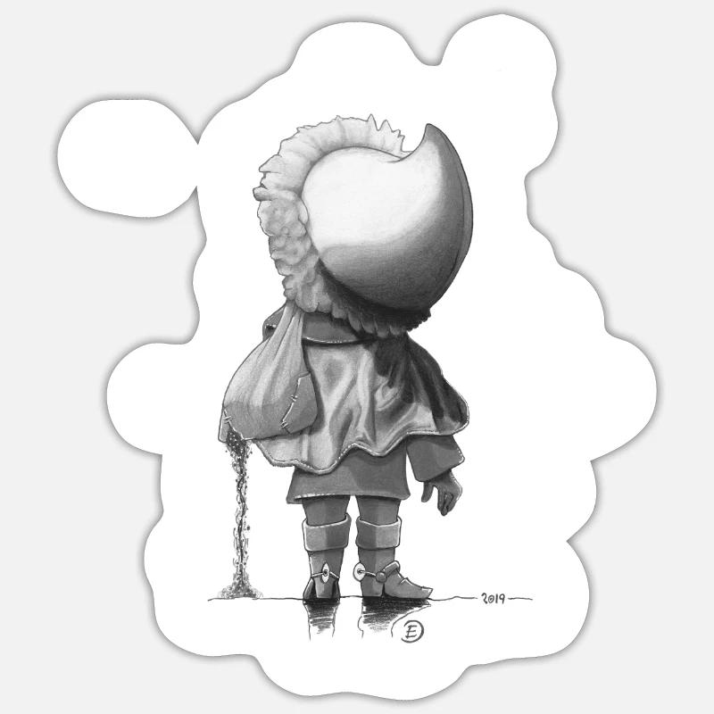 Sticker size S (10 x 10 cm) - 