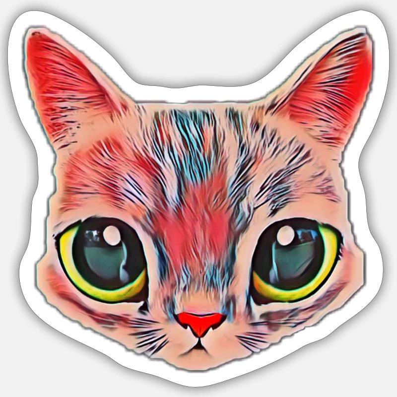 Sticker taille S (10 x 10 cm) - 