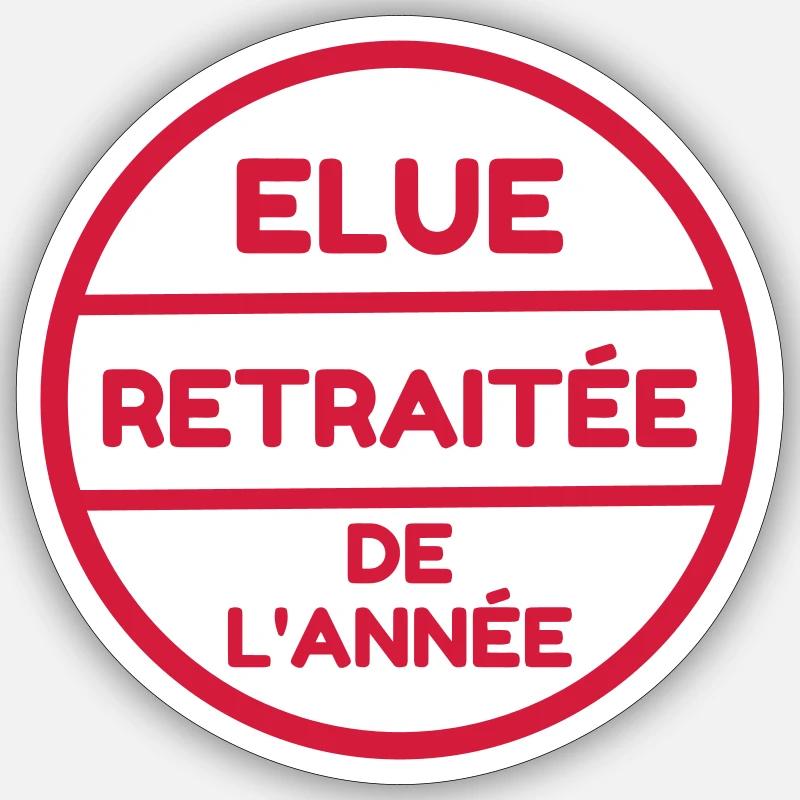 pensione / pensionato / boarder / vecchio Adesivo
