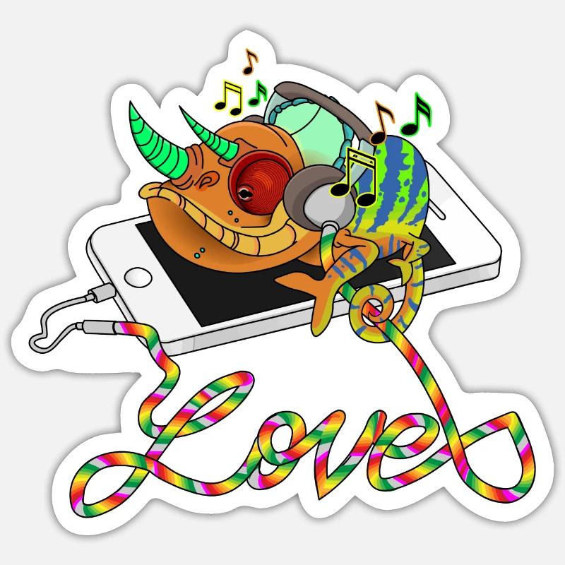 Sticker taille S (10 x 10 cm) - 