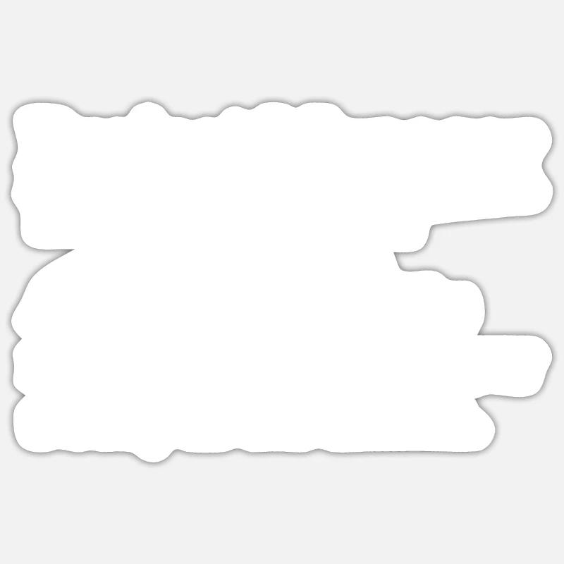 Project Manager Sarcasm Gift Project Leader - Sticker size S (10 x 10 cm) - white matte